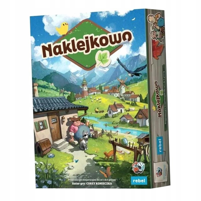 Rebel Gra Naklejkowo Cozy Stickerville Pl 36642