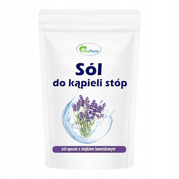 

Sól Do Stóp Sól Epsom Z Olejkiem Lawendowym