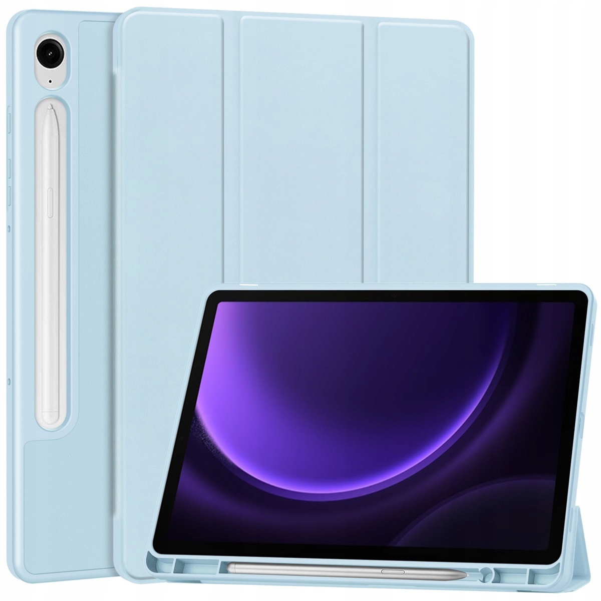 Etui z klapką Bizon do Galaxy Tab S10 Lite S10 Fe S9 S9 Fe, cover