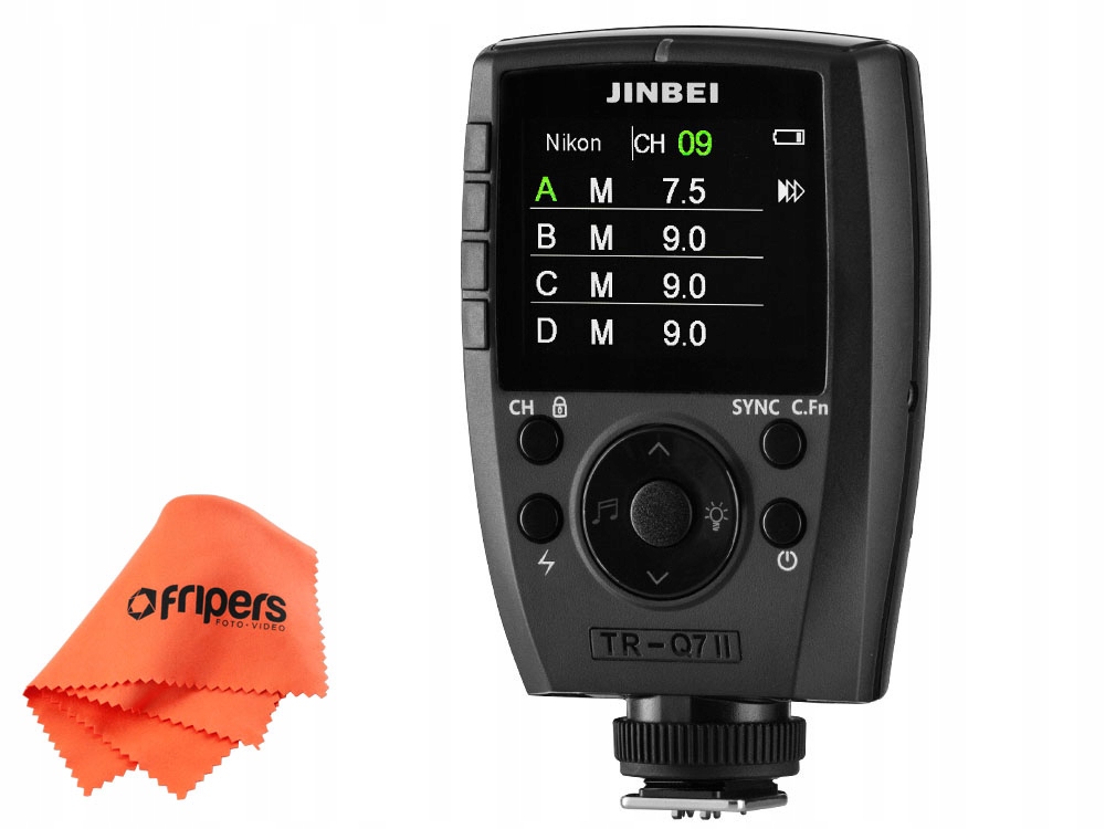 Rádiový bateriový spouštěč Jinbei TR-Q7II