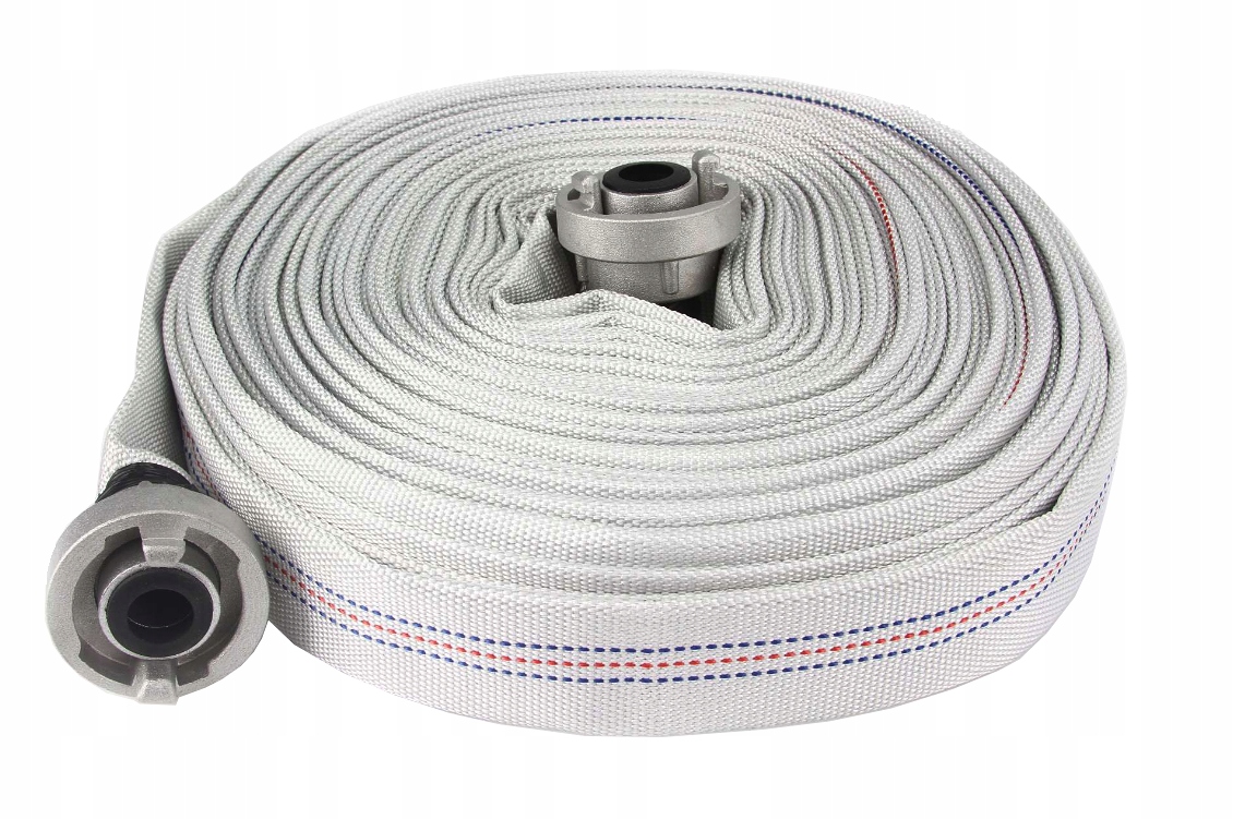 Wąż Strażacki Do Wody Strażak Parciany Do Pompy 1 Cal 30M Złączki MP0705