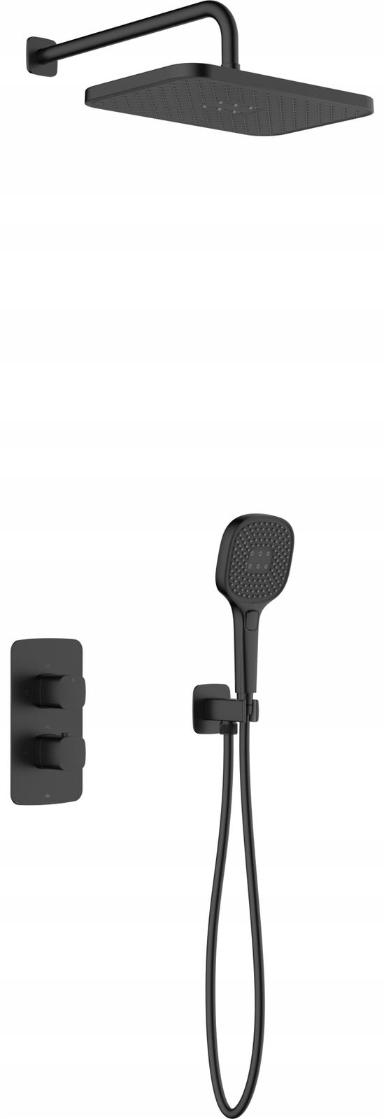 Kfa Termostatická Sprchová Súprava Pod Omietku Malaga, Čierna