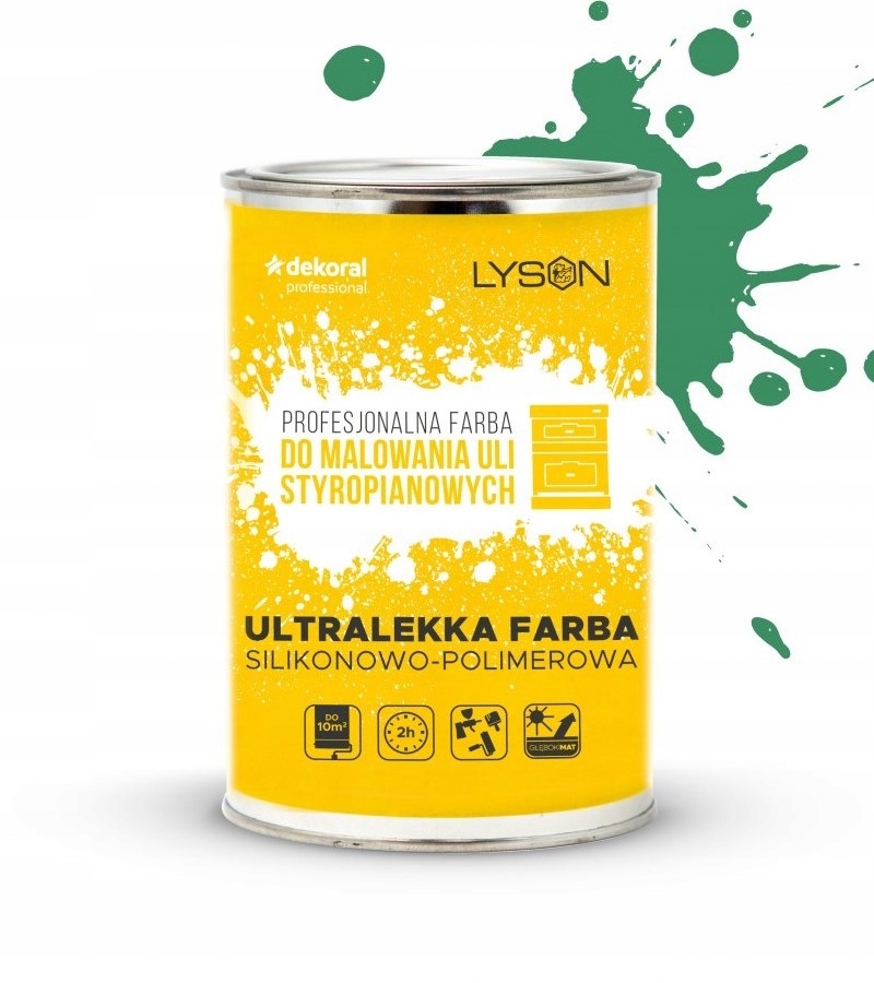 

Farba do malowania Uli Ula 1 litr Zielona