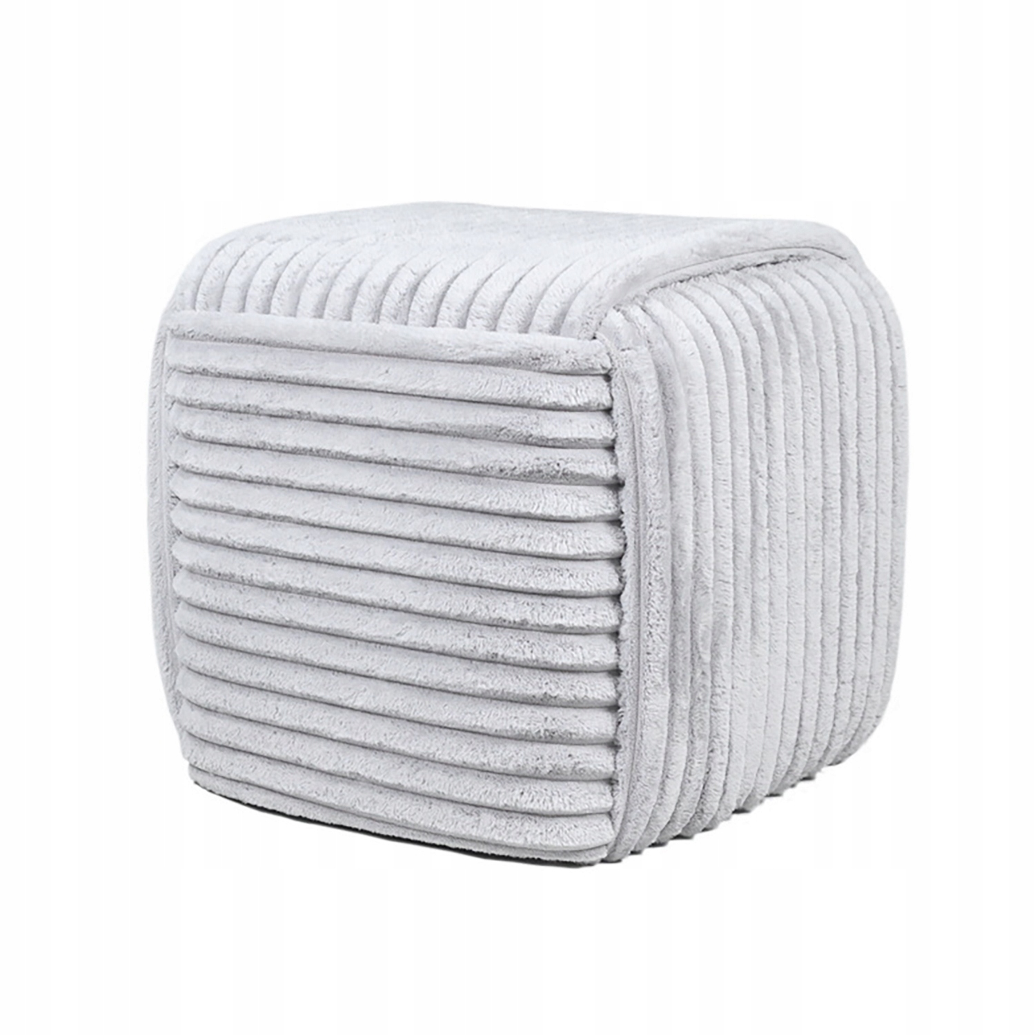 Puf Wiki 43x43x38 cm šedý, moderní design