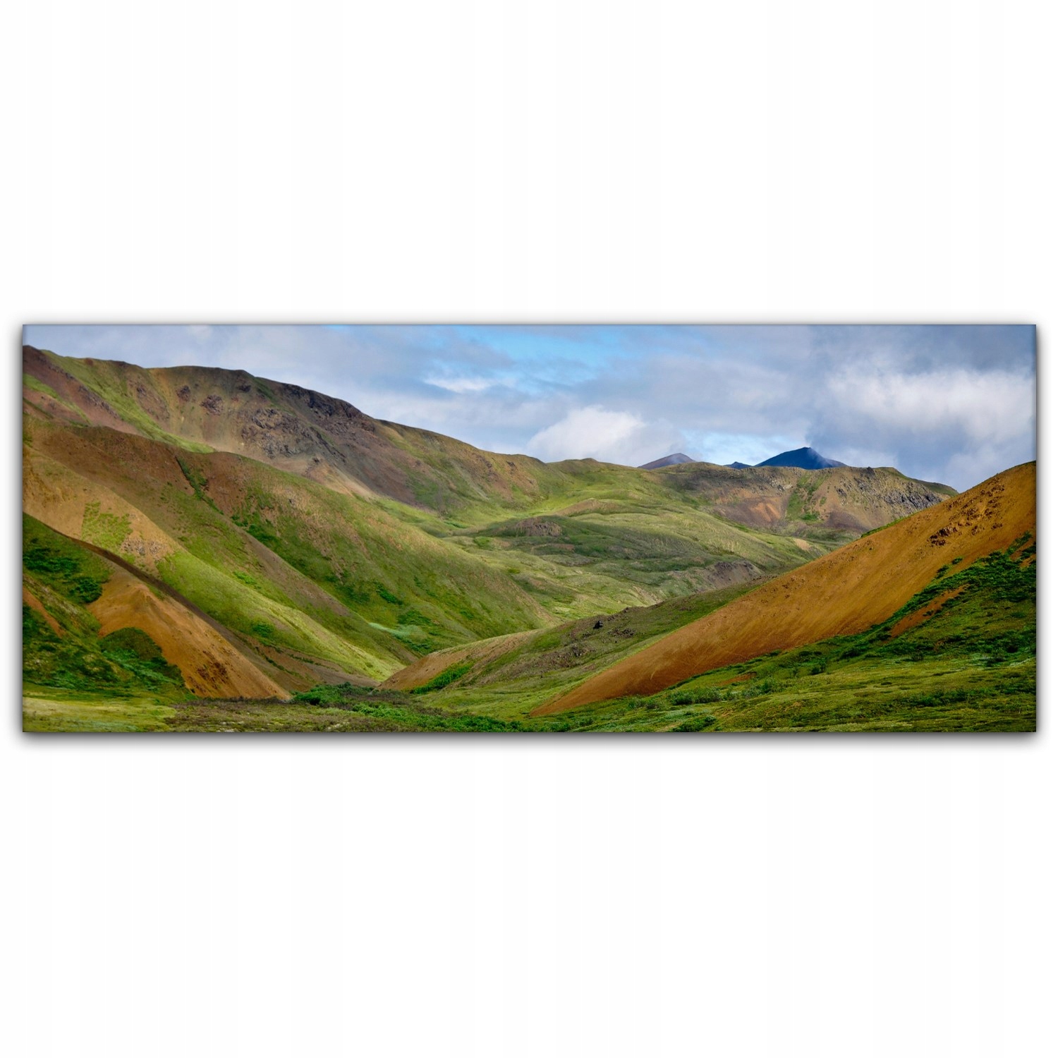 

Obraz płótno canvas 125x50 Chmury Góry Krajobraz