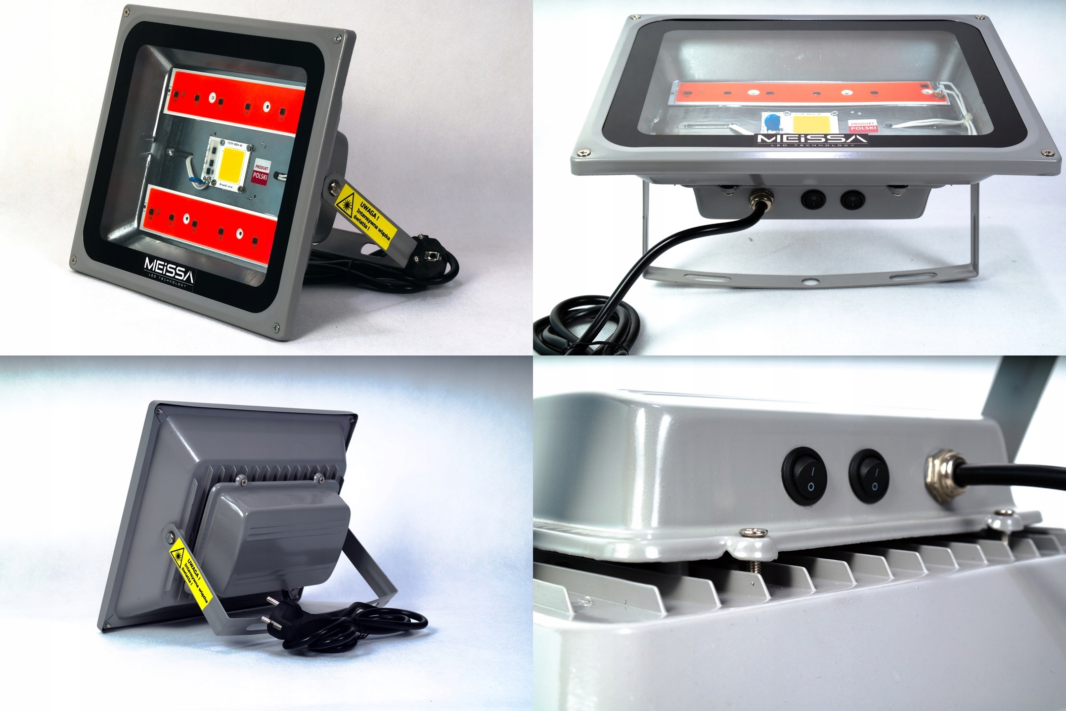 GROW COB MEiSSA LED panel rast rastlín 432D 500W Šírka 23 cm