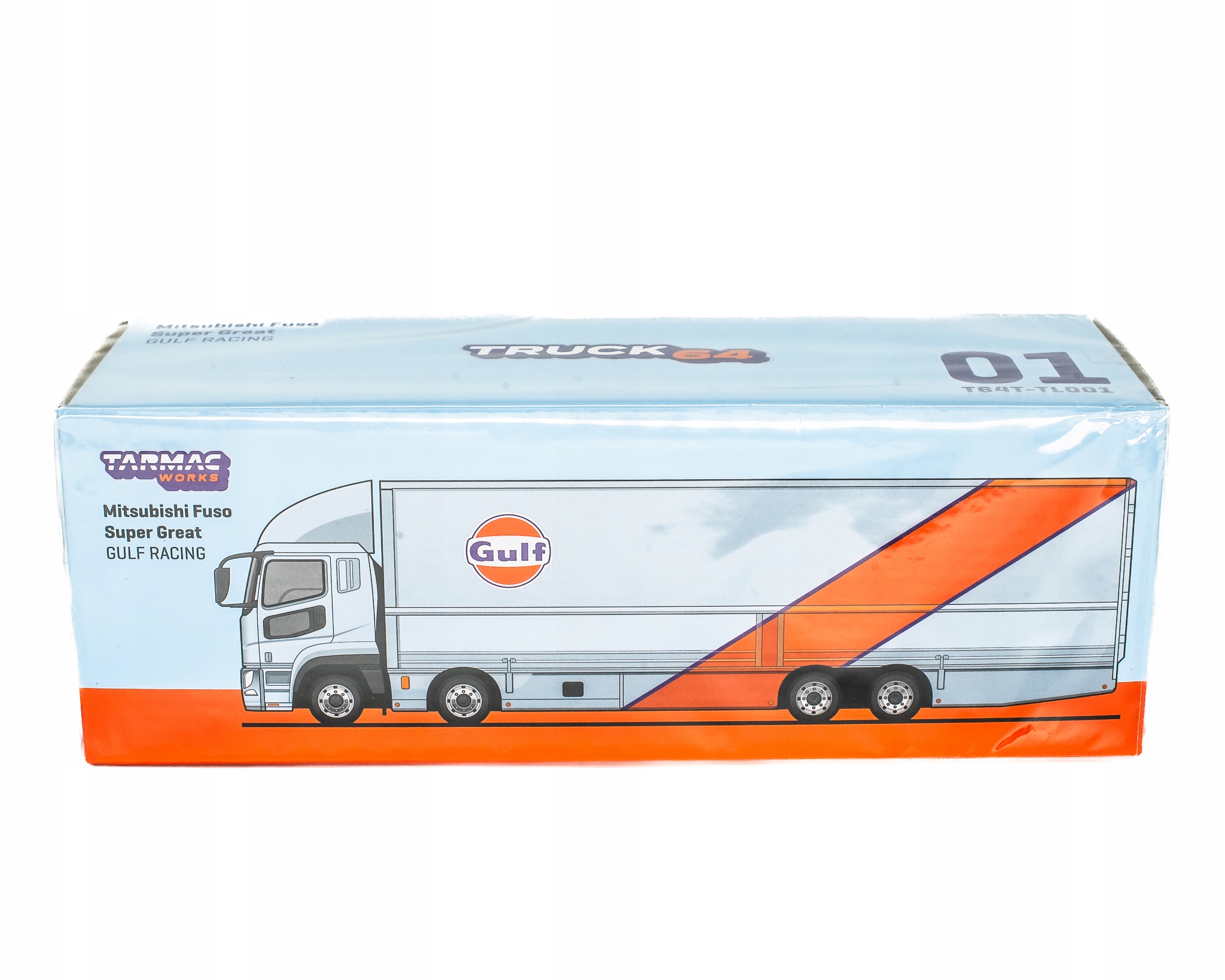 Model Tarmac Funguje Mitsubishi Fuso Great Edice Gulf Racing