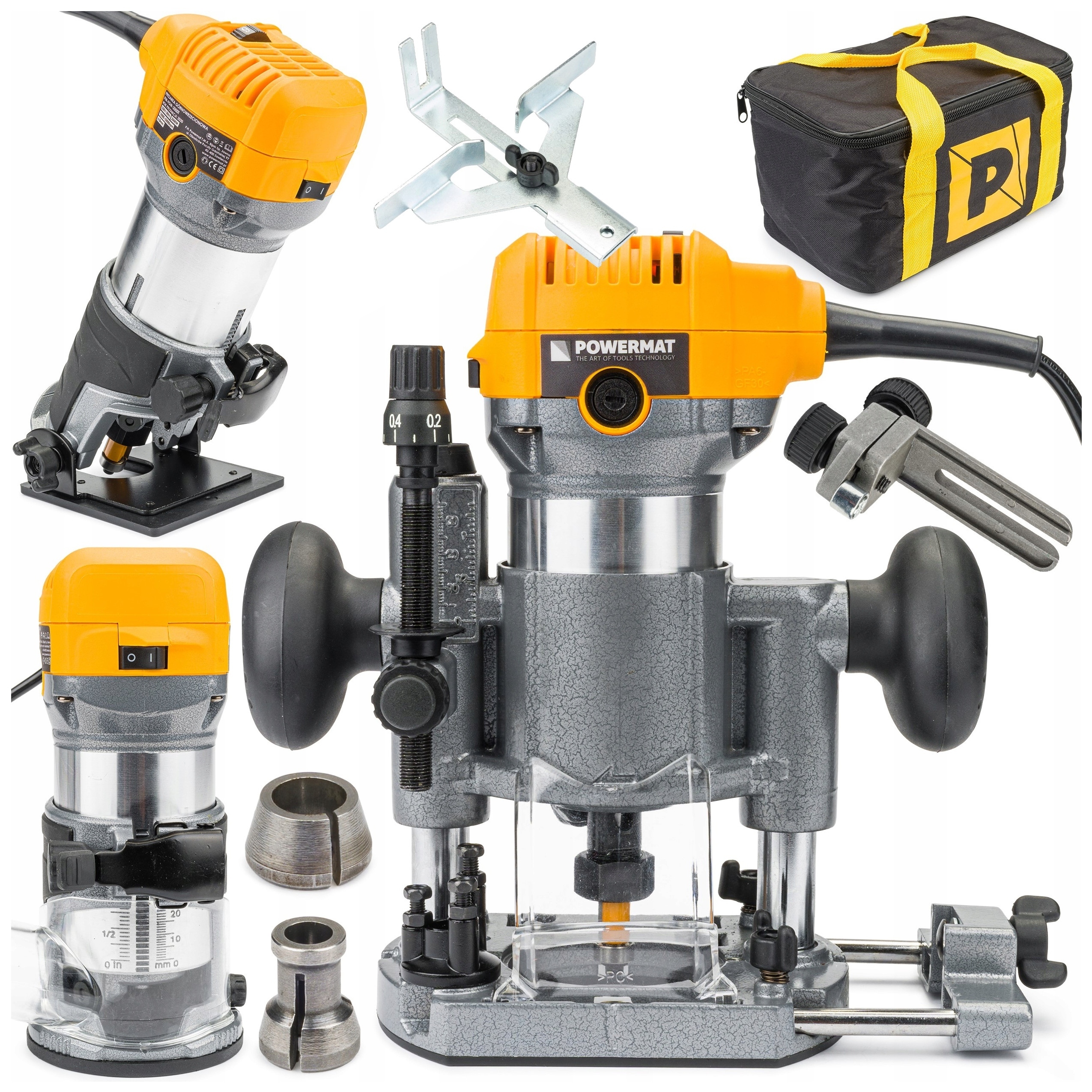 Horní Frézka, Okrajová Řezačka, Silná, Pevná, 2000 W, Lehká