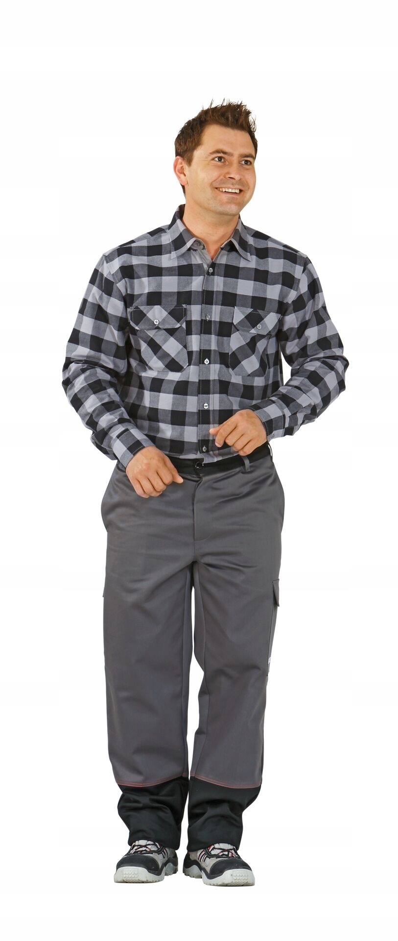 Pracovní kalhoty do pasu Planam Weld Shield r46