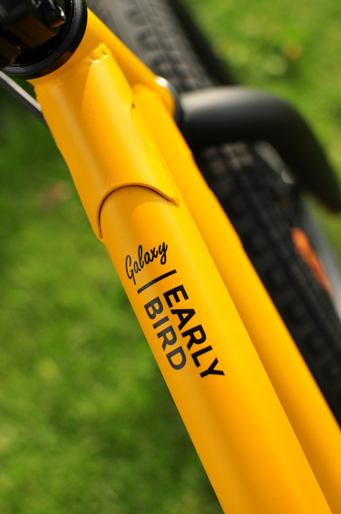 BMX GALAXY EARLY BIRD U-break żółty wyczynowy S200070 Rodzaj przerzutki brak