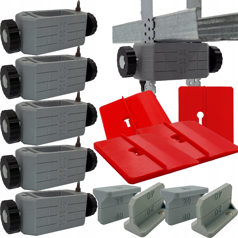 Sada XXL Pro Vyrovnání Zavěšeného Stropu, Profesionální Držák