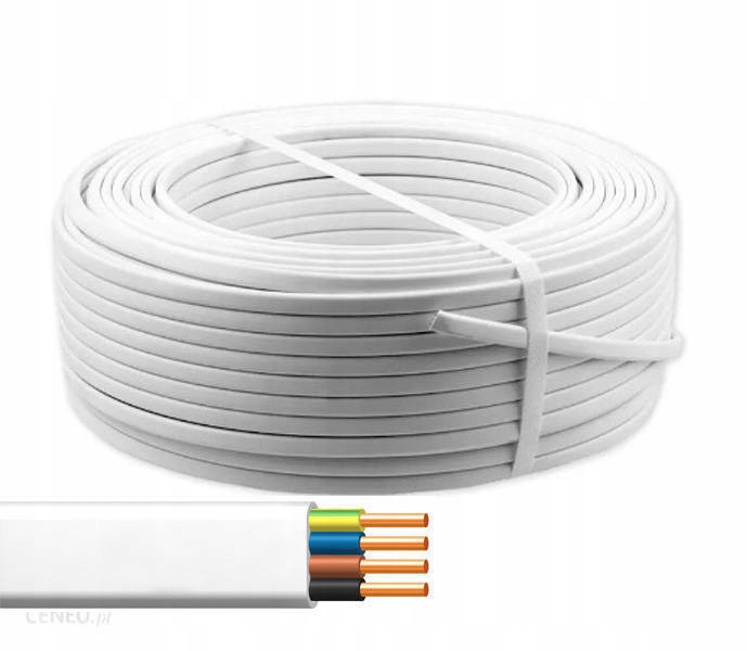 

Przewód Kabel Płaski Ydyp 4X1,5 Drut Miedziany 100