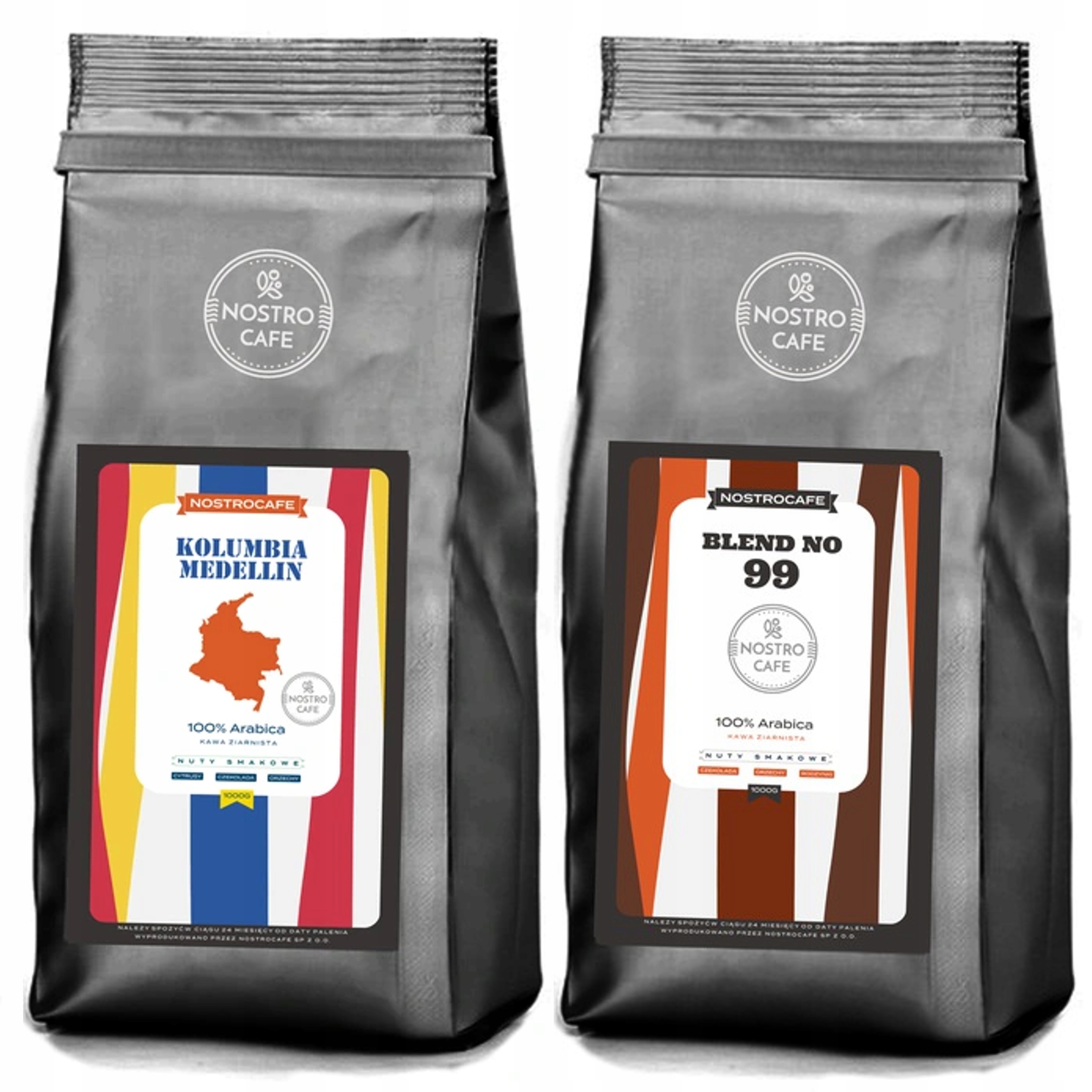 Levně Káva Zrnková 2KG Kolumbie Medellin Blend 99