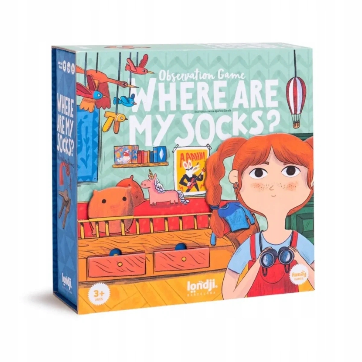 Gra obserwacyjna dla dzieci Where are my socks? – Londji 3