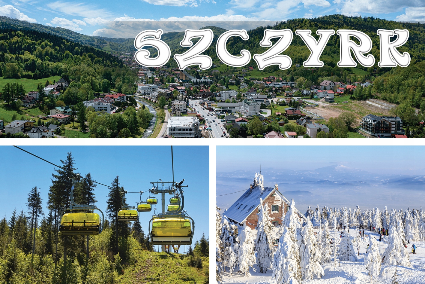 

Magnesy na lodówkę miasta - Szczyrk