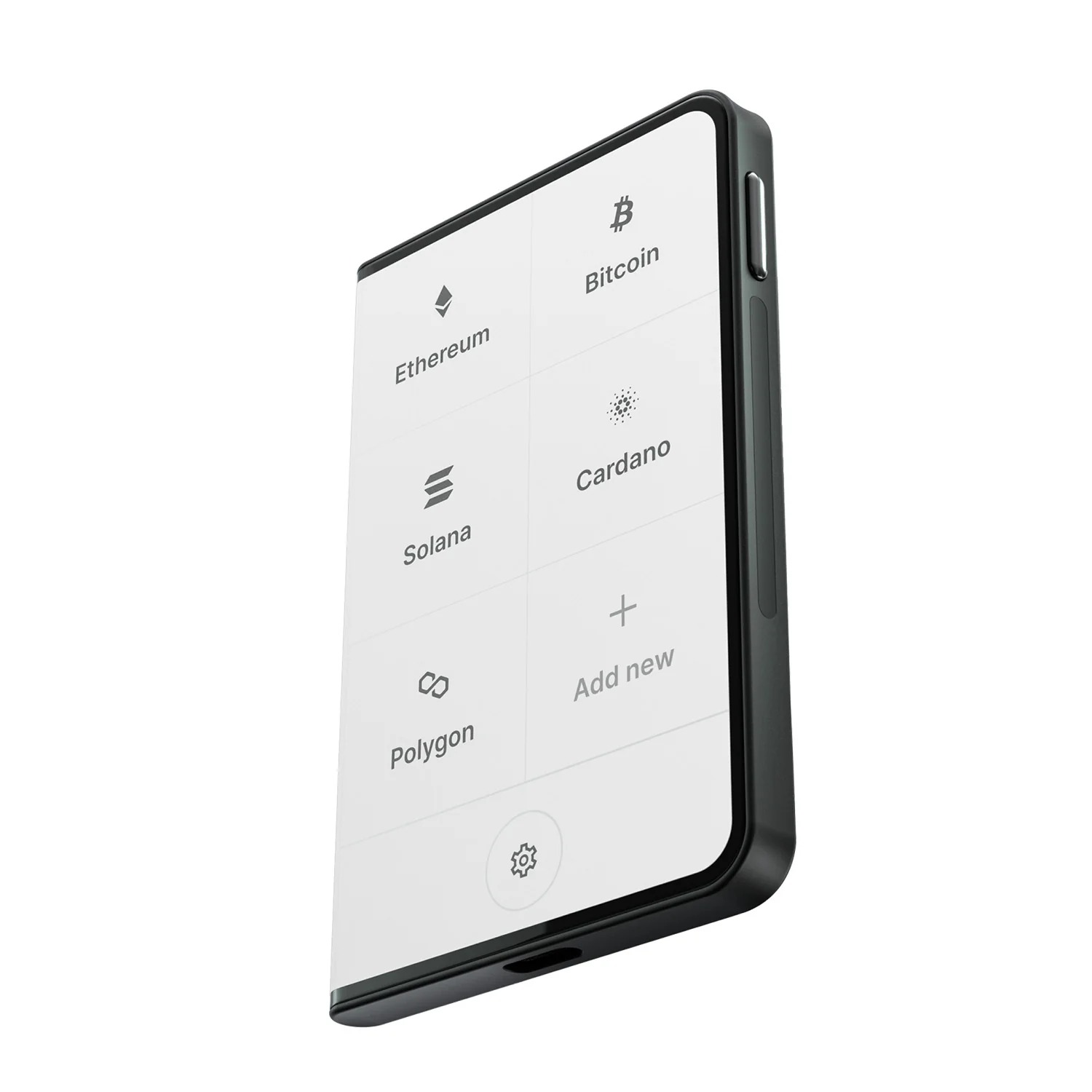 Ledger Bezpečná peněženka pro kryptoměny Btc, Eth, Nft, černá