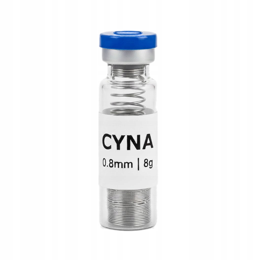 CYNA W FIOLCE SPOIWO LUTOWNICZE DRUT 0.8mm 8g
