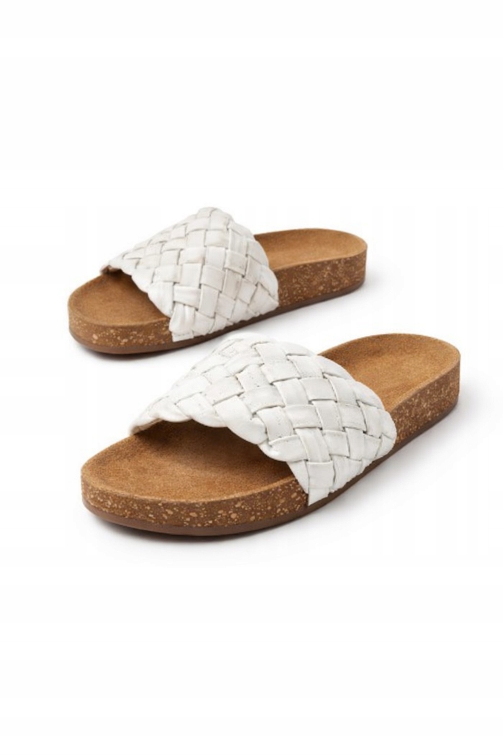 Nazouváky Casual Přírodní Kůže Bílý Cop 39 1I4A