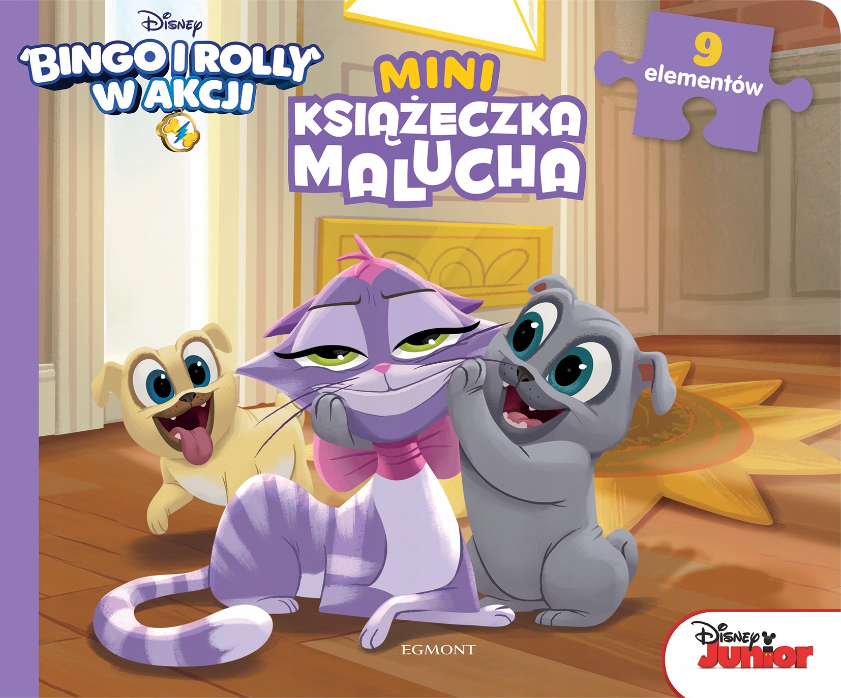 Bingo i Rolly w akcji Miniksiążeczka puzzle