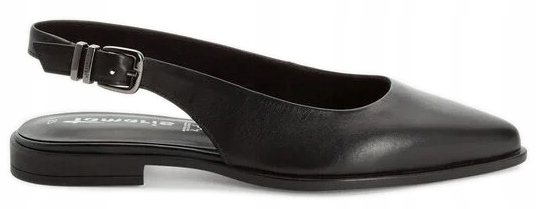 Černé Kozaté Dámské Nízké Sandály Módní Tamaris 40