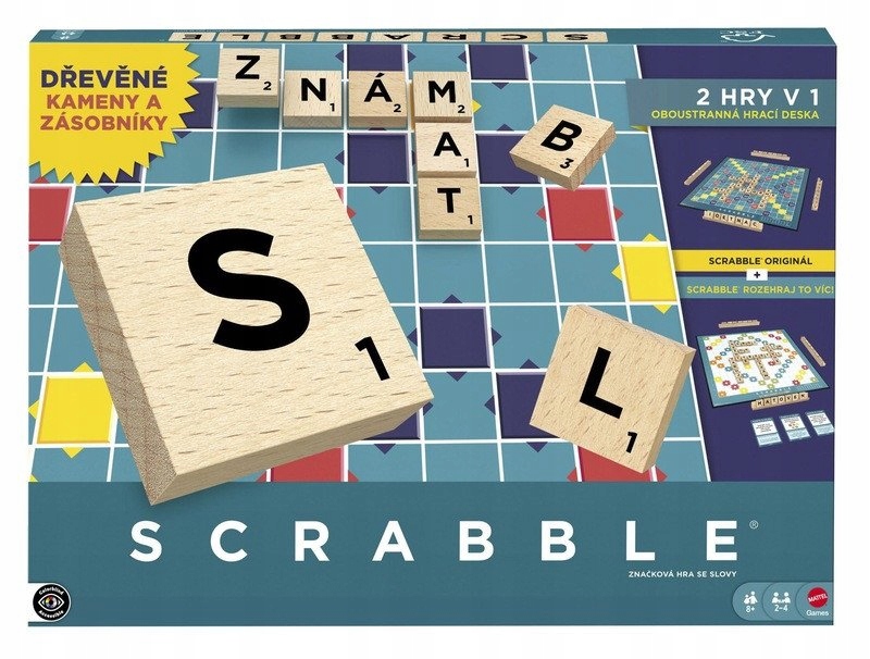 Scrabble Dřevěná Edice