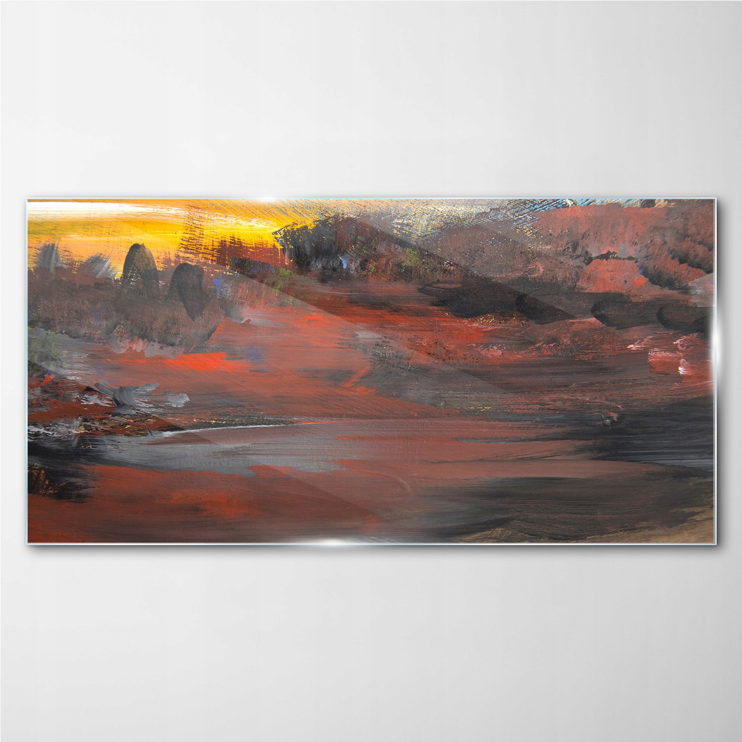 

Foto-obraz szklany na ścianę Malarstwo 100x50 cm
