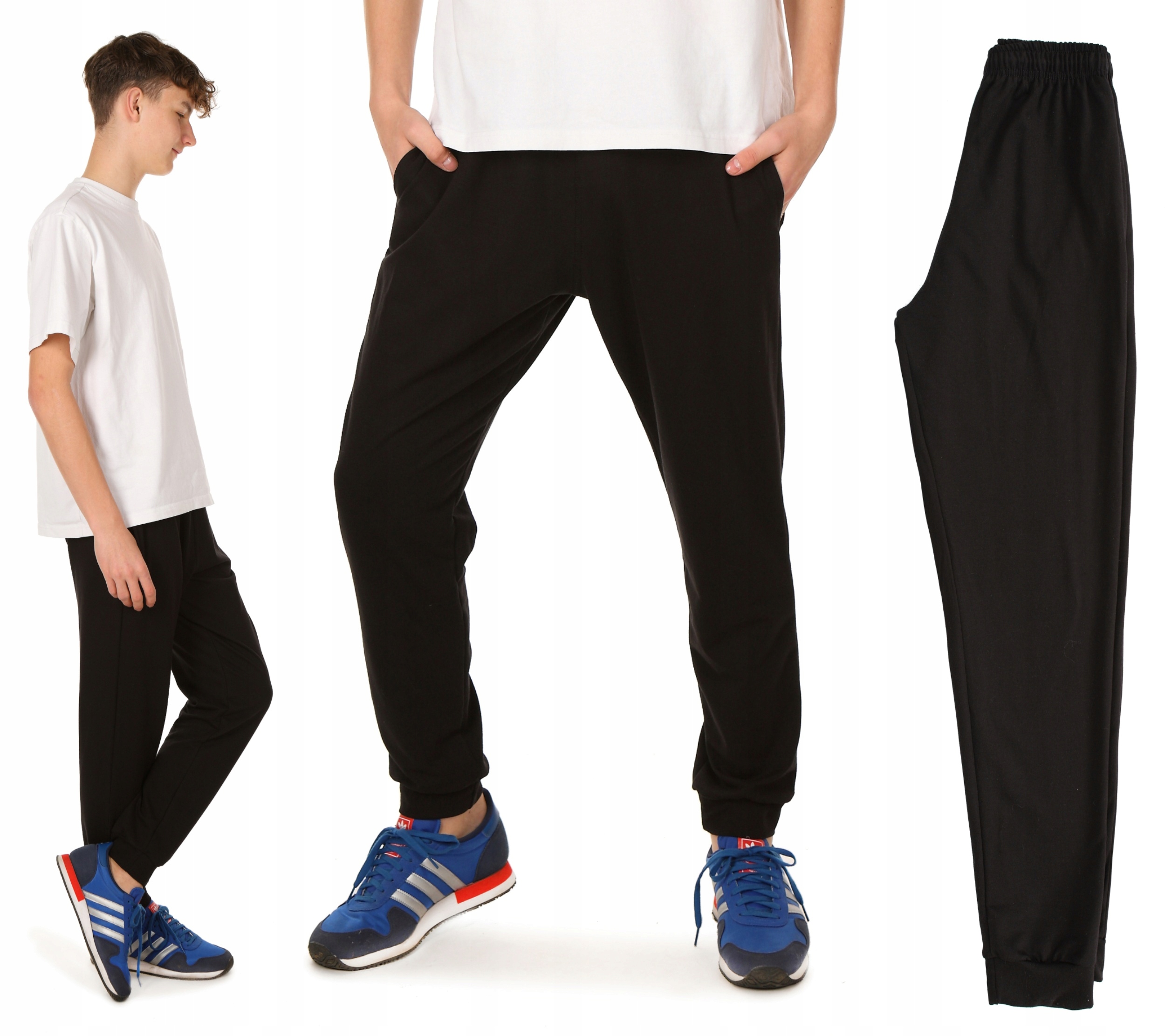 JOGGERY Spodnie dresowe LUŹNY KRÓJ dres r.146 Produkt PL