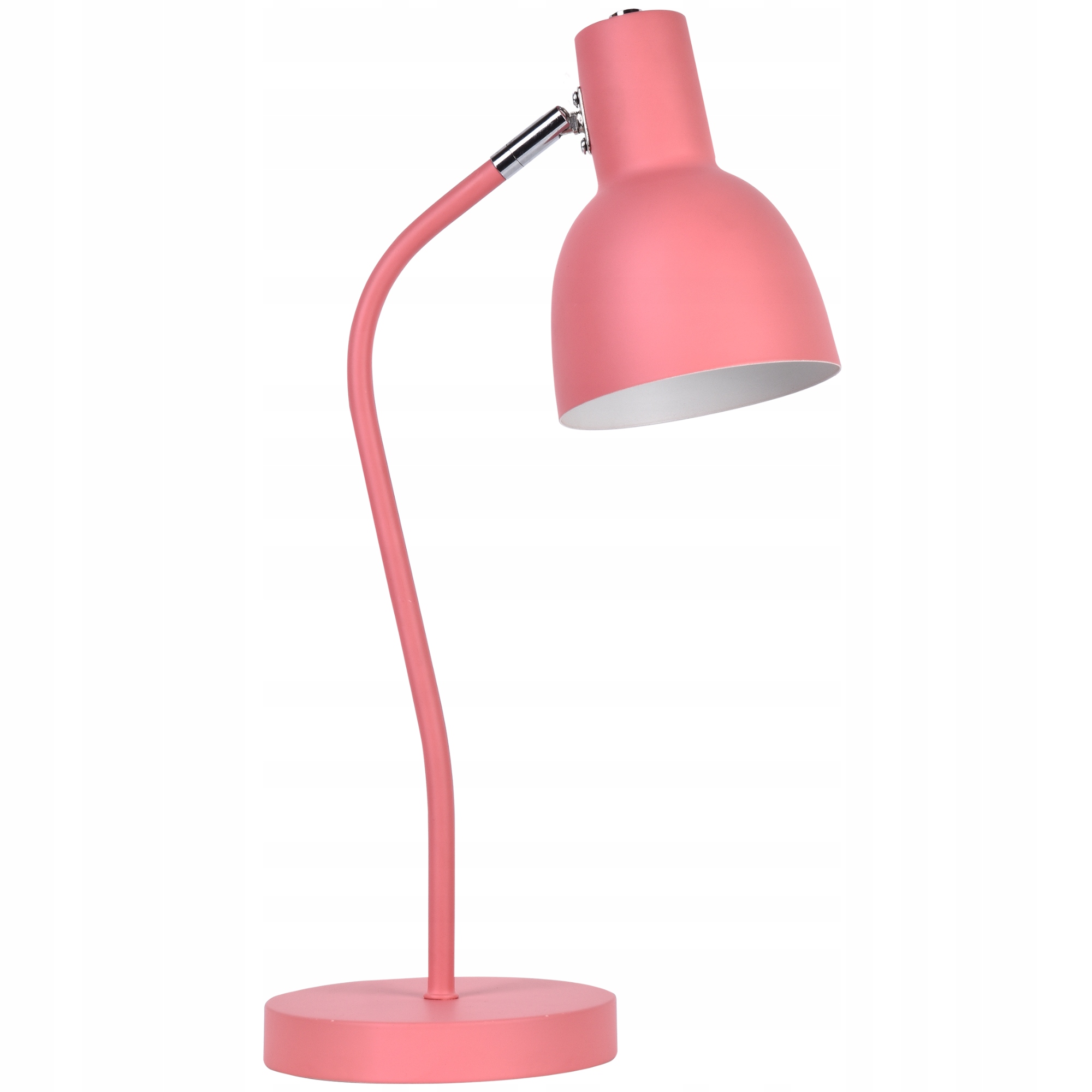 LAMPA BIURKOWA SZKOLNA DZIECIĘCA LAMPKA NOCNA LED E27 RETRO RÓŻOWA