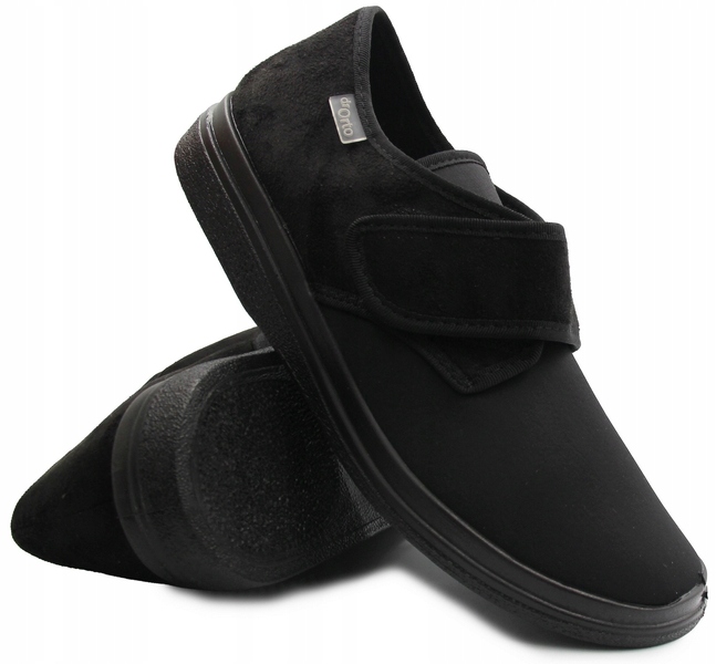 Domácí obuv pro seniory na široké nohy, šíře J, Dr. Orto 036D006, velikost 38