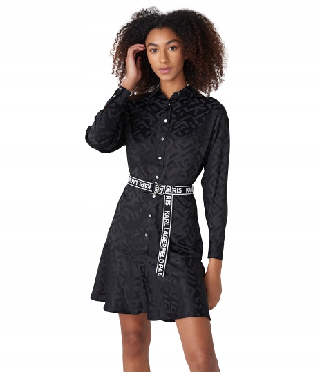 Karl Lagerfeld dámské šaty Jacquard Xs