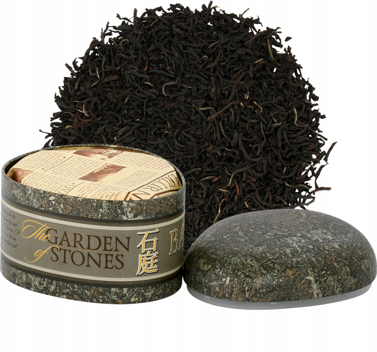 Levně Basilur Stone Ceylon čaj černý čaj FFEXSP1 sypaný 100 g Plechovka Kamen