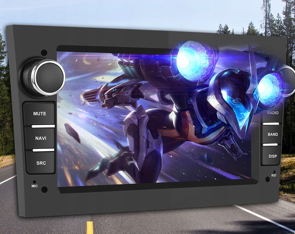 RADIO 7' ANDROID CANBUS DO OPEL ASTRA H 2004-2010 Radio informacja RDS pasmo FM radio cyfrowe DAB+