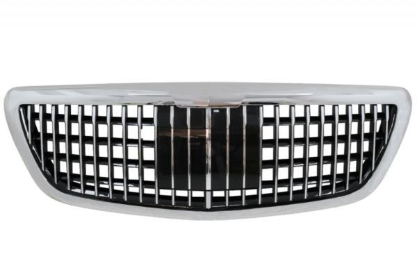 GRILL MERCEDES W222 14- VERTICAL DESIGN CHROME Typ samochodu Samochody osobowe