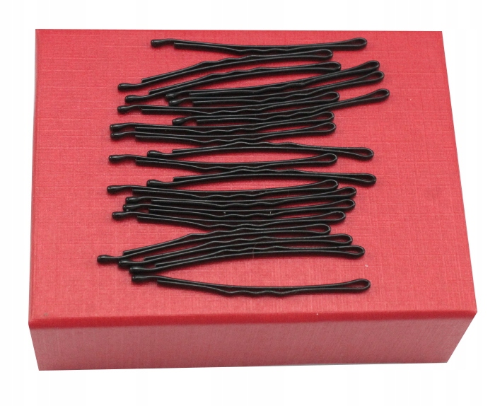 

Wsuwki Do Włosów Czarne Metalowe 4,5 cm 20 sztuk