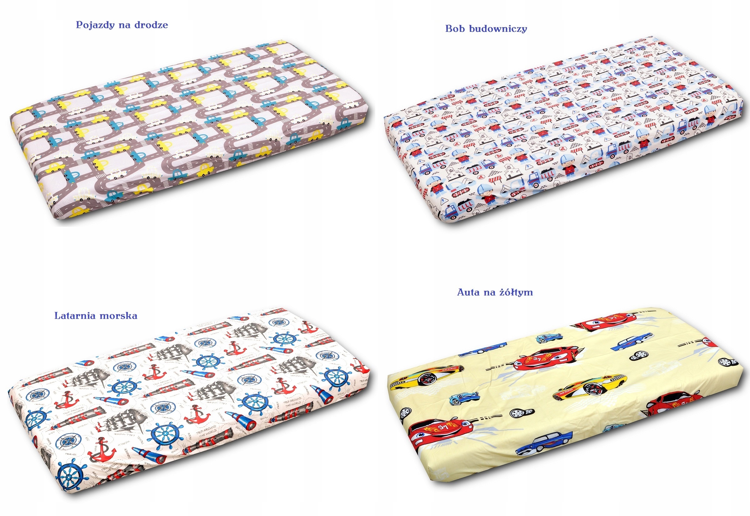 PRZEŚCIERADŁO BAWEŁNIANE KOLOROWE 80X160 ZUZIACZEK Marka inna marka