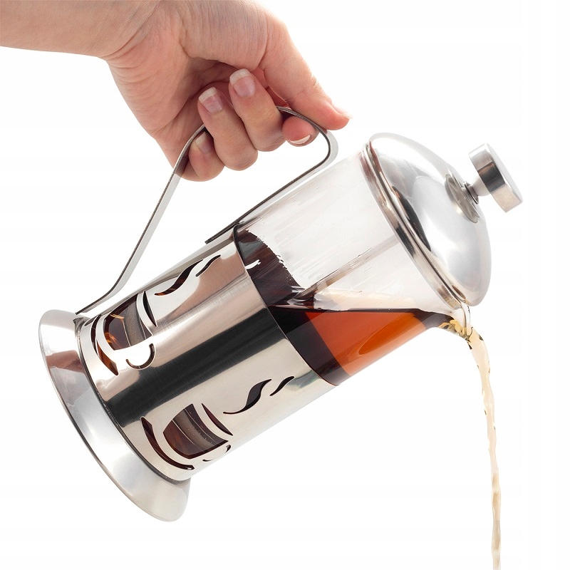 ZAPARZACZ SZKLANY DZBANEK do kawy herbaty ziół stalowy 600ml OFENBACH EAN (GTIN) 5903148927367