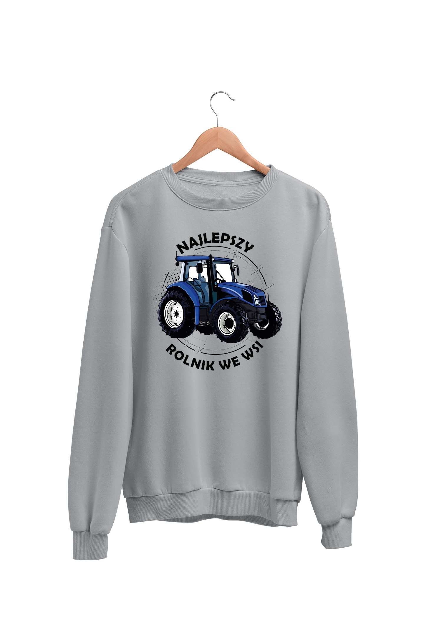 BLUZA Z NADRUKIEM DLA SYNA WNUKA TATY DIZADKA NAJLEPSZY ROLNIK WE WSI NEW Typ bluza