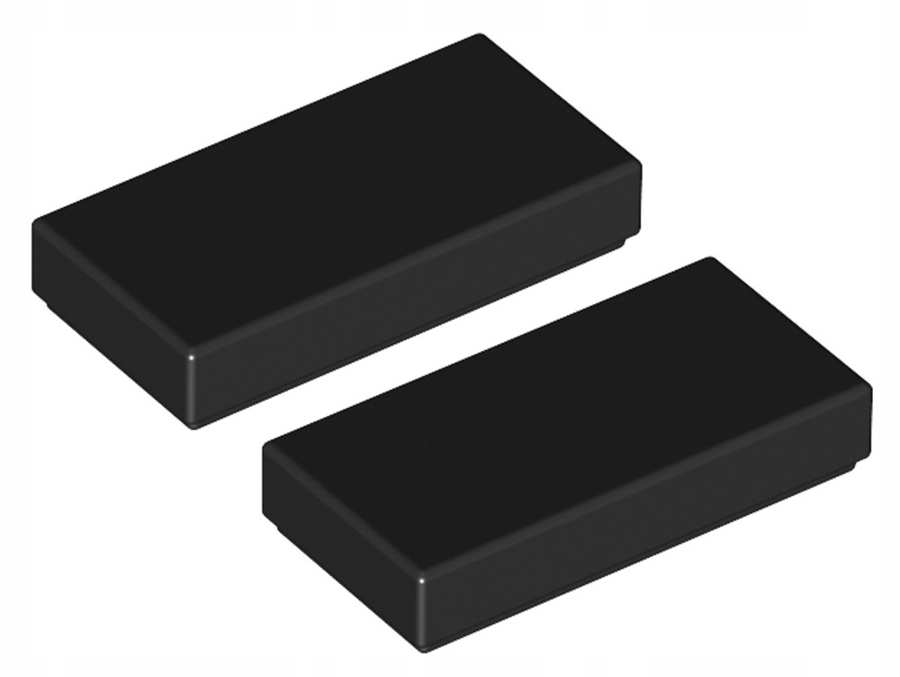 

Lego Płytka Płaska 1x2 Czarna/Black (3069/306926)