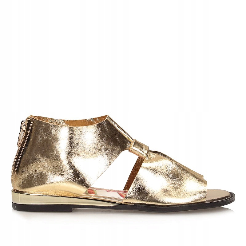 Klasické zlaté dámské sandály Tuffoni 1725009LL Gold
