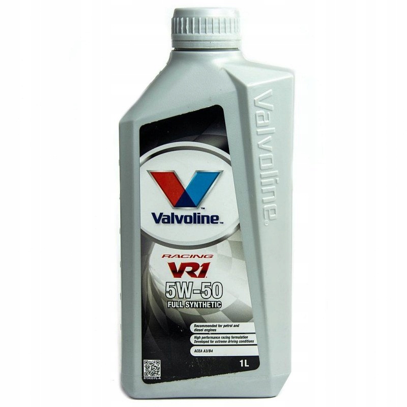 

Valvoline VR1 Racing 5W50 1L.