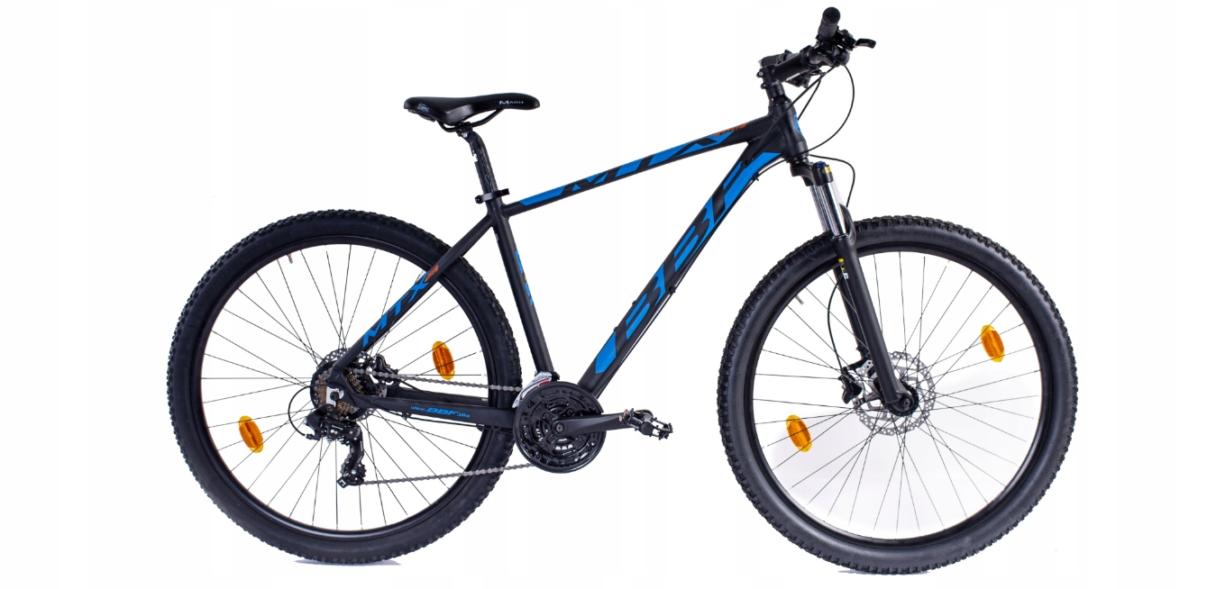 Rower Górski Bbf Mtb Mtx 1.7 czarno-niebieski 54 cm