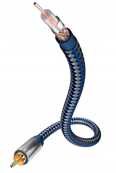 inakustik koaxiální kabel digtal audio video 1 m 75 Ohm