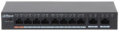 Dahua Switch 10-port Do Kamer Ip CS4010-8ET-110 (nast.PFS3010-8ET-96-V2)