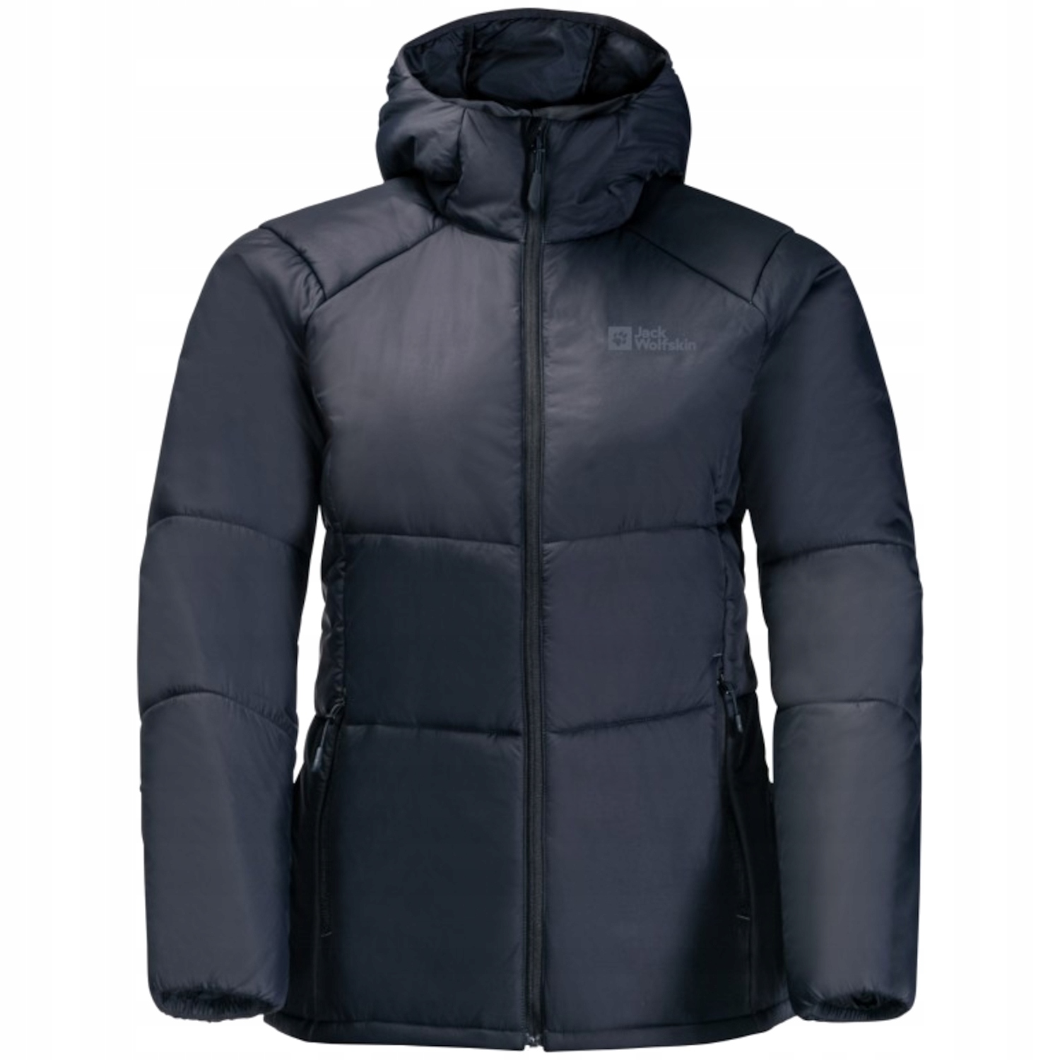 Jack Wolfskin Bergland Ins Hoody W [L] Dámská bunda Polyester Tmavě modrá