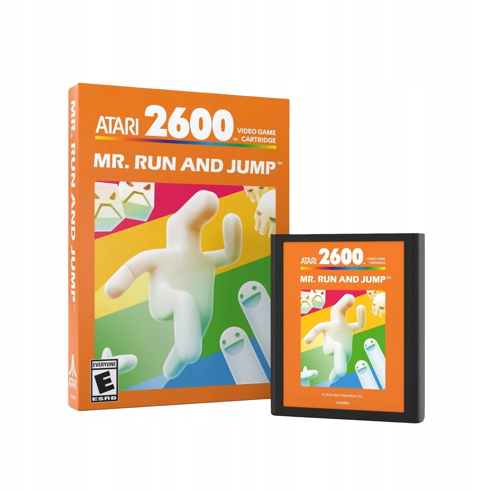 Hra Atari 2600 Mr. Run and Jump Nová Retro Kartridž 2600+ Platformovka