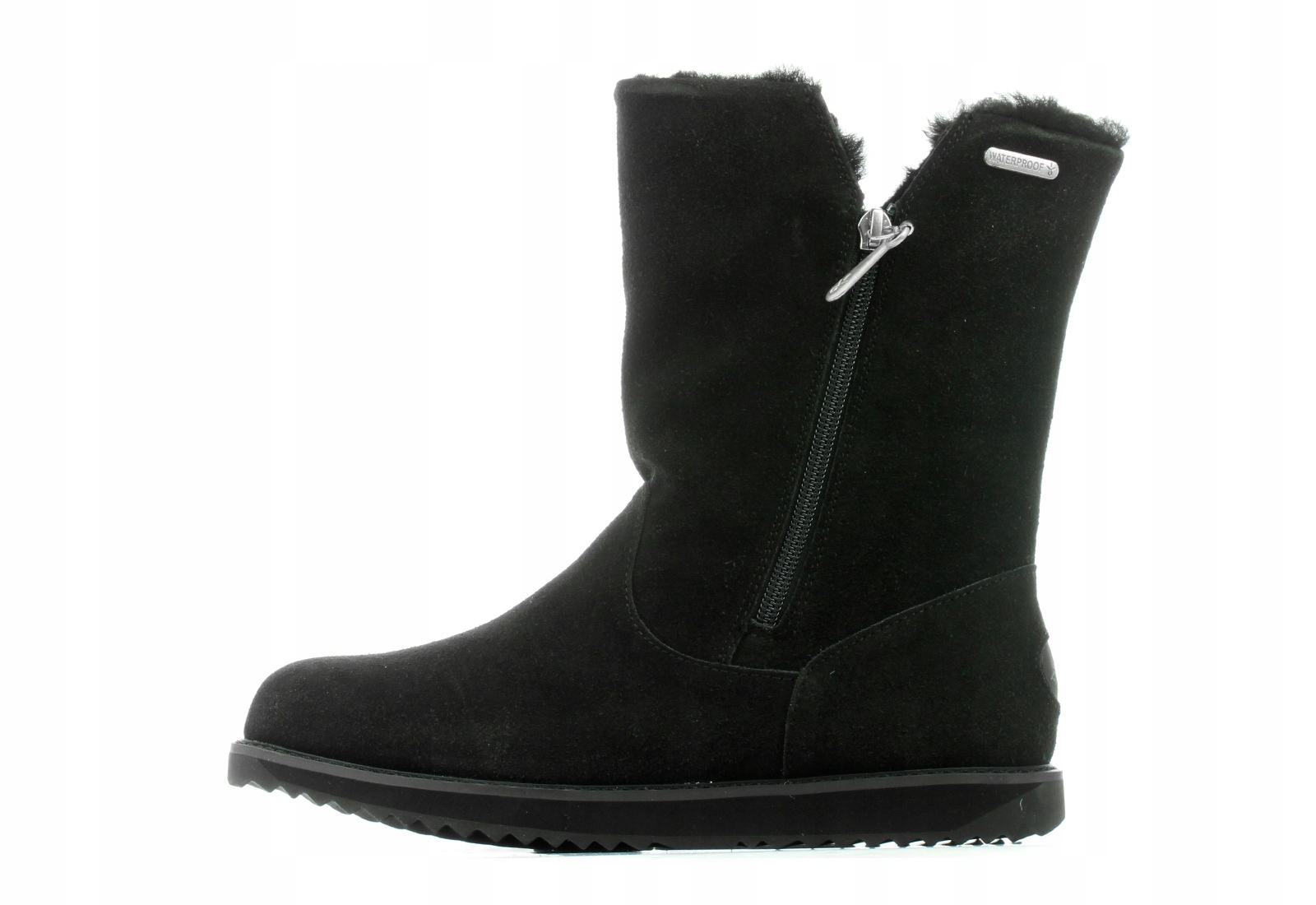 Emu Australia Černé Sněhule S Kožešinou A Zipem 41 U2C