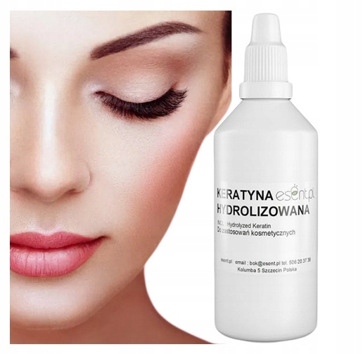 

Keratyna hydrolizowana na rzęsy Czysta 100% 30ml