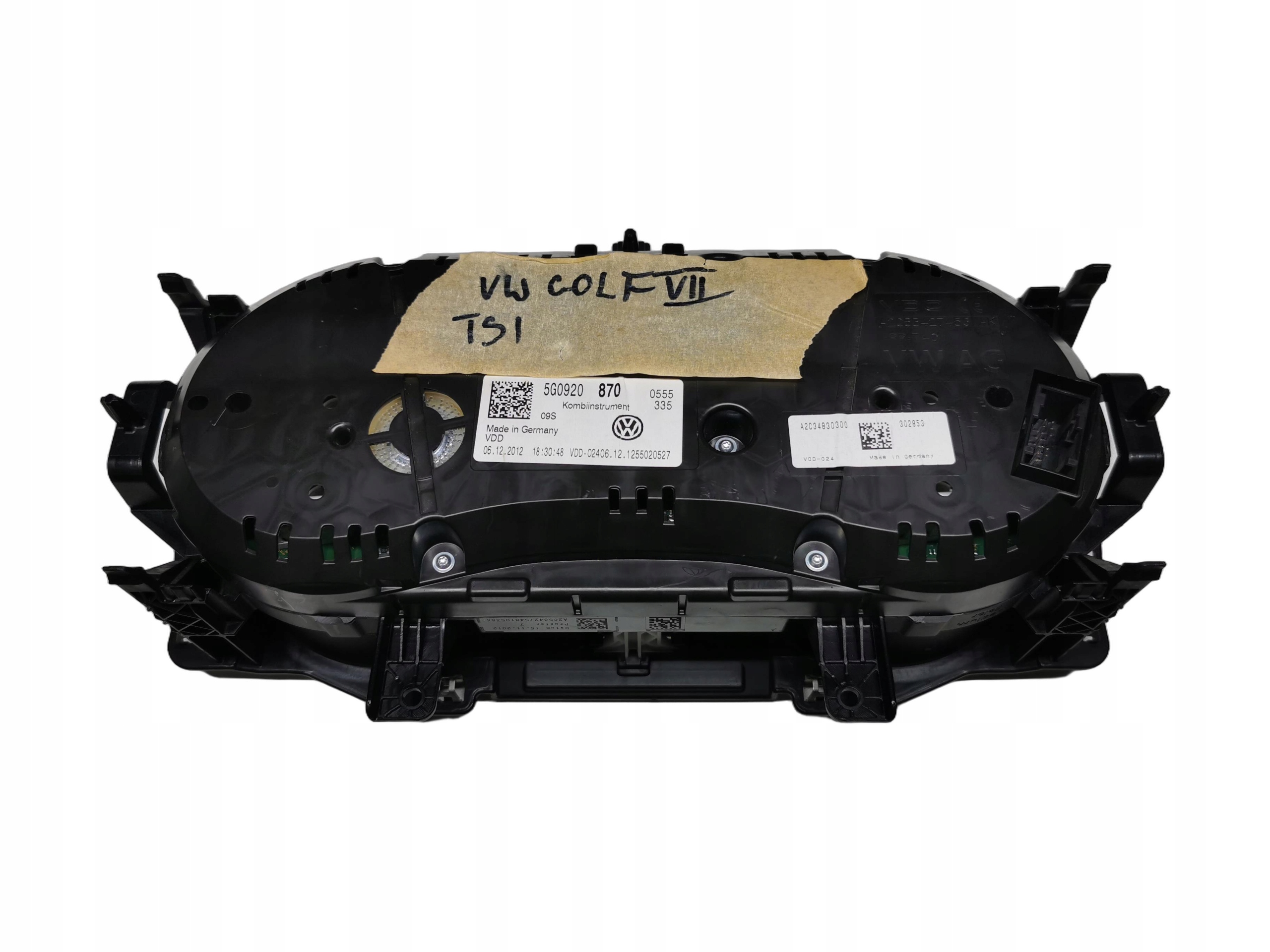 dials dials VW GOLF VII TSI 5G0920870