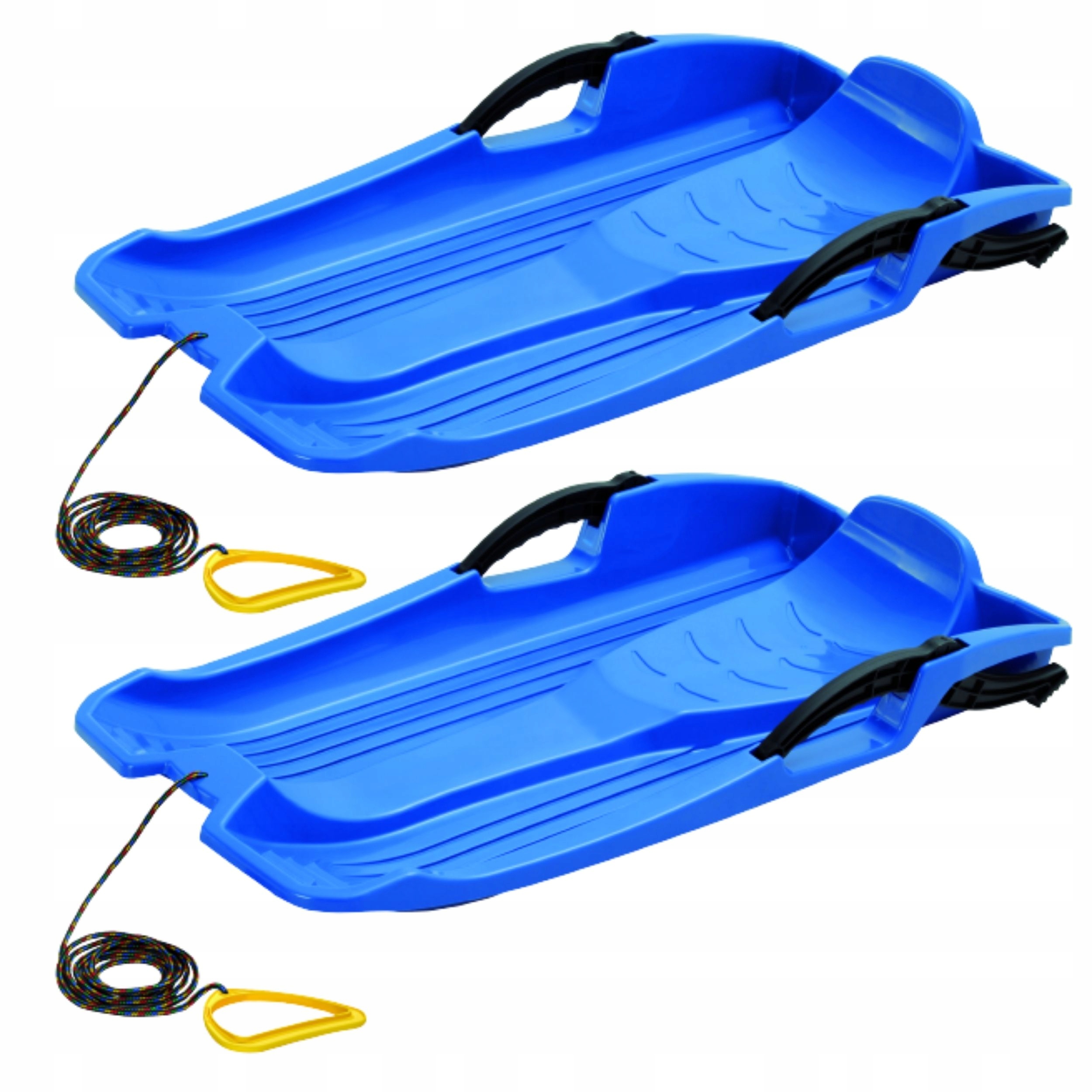

2x Sanki, Ślizg Bobslej Hornet z hamulcami Sanie