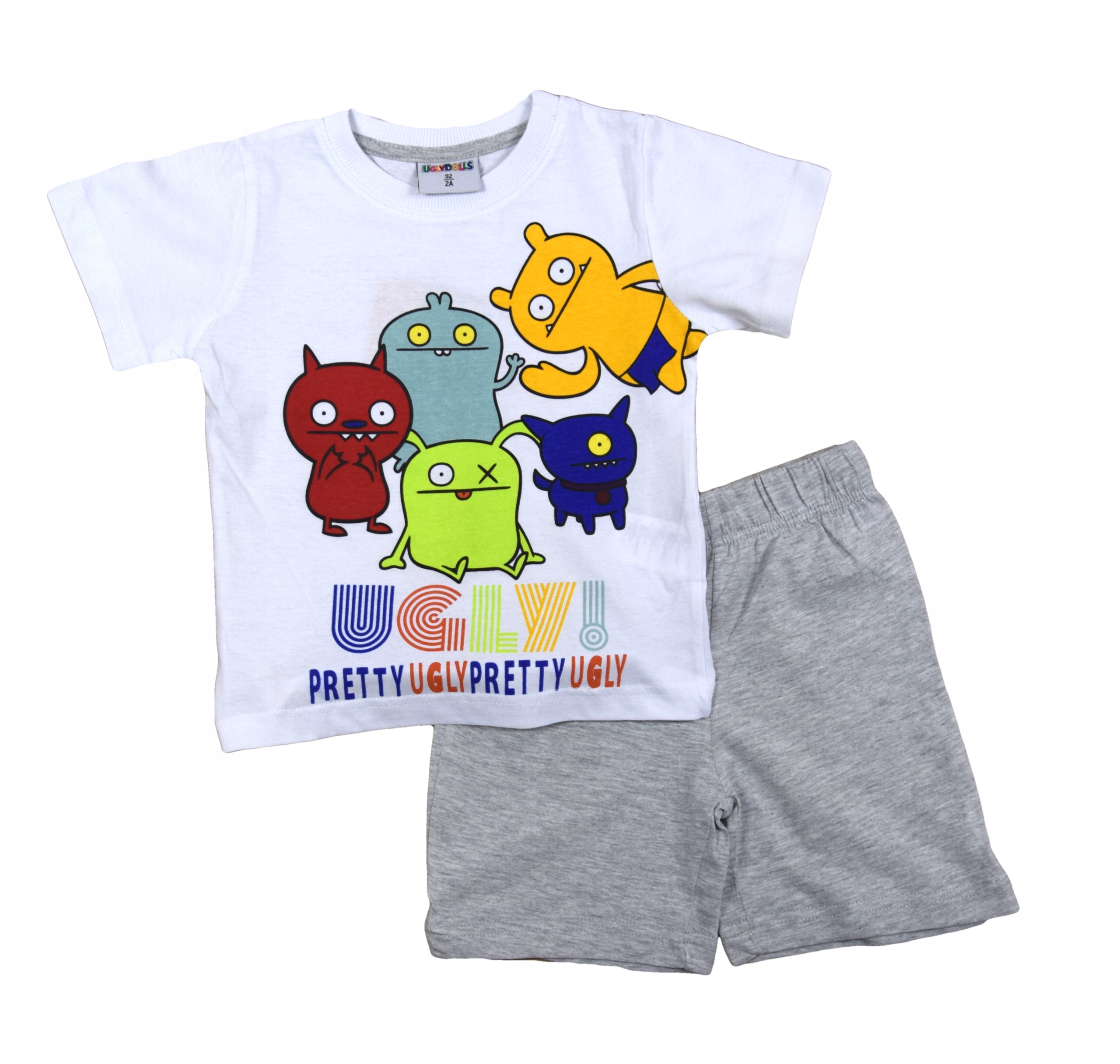 BAWEŁNIANA PIŻAMA PIŻAMKA UGLYDOLLS PASKUDY 110